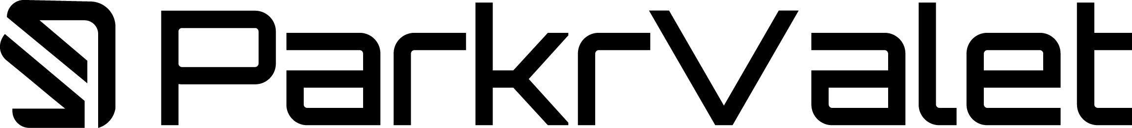 ParkrValet logo - Transparent